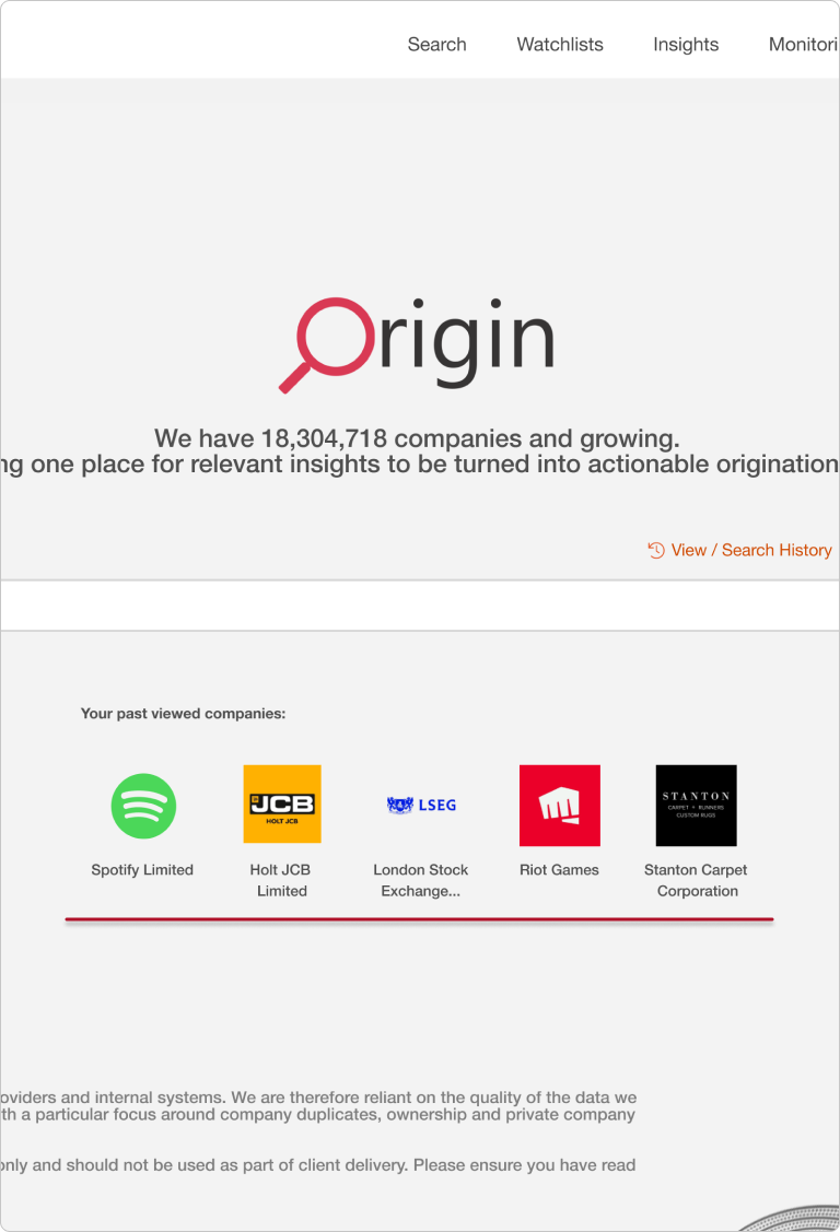 Origin Search Screenshot 2